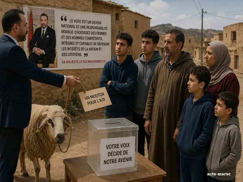 Maroc : achat de voix, pauvrete et clientelisme electoral a l’approche des elections