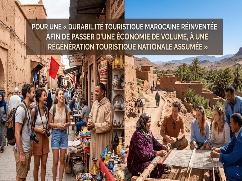 Lettre ouverte à Monsieur le Président de la Confédération Nationale du Tourisme : Pour une « Durabilite touristique marocaine réinventée afin de passer d'une économie de volume, à une régénération touristique nationale » 