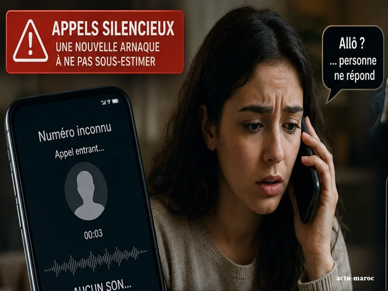 Arnaques aux appels silencieux au Maroc : comment les cyberescrocs utilisent l’IA et le clonage vocal