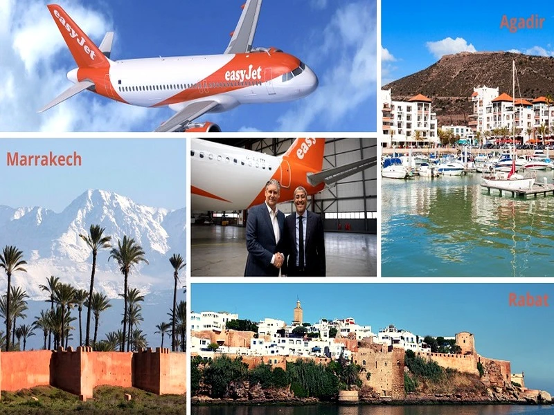 Easyjet : plus de 94.000 sièges supplémentaires pour Rabat, Marrakech et Agadir