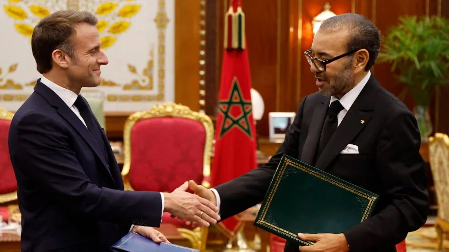 ALERTE TSGJB Mohammed VI felicite Emmanuel Macron et reaffirme le partenariat d’exception entre le Maroc et la France