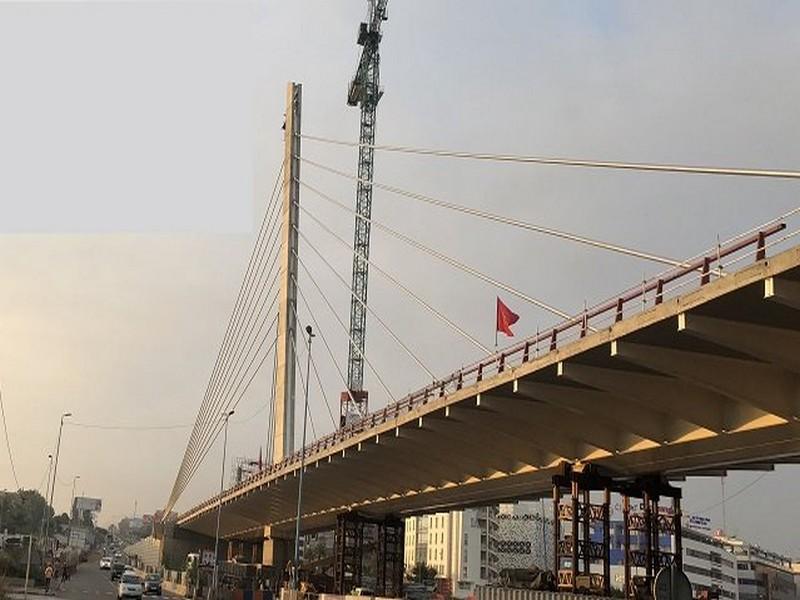 Le pont de Sidi Maârouf sera prêt à la circulation dans quelques semaines 