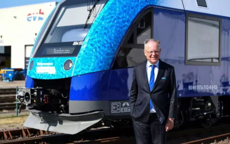 En Allemagne, coup de sifflet pour la première flotte de trains à hydrogène au monde