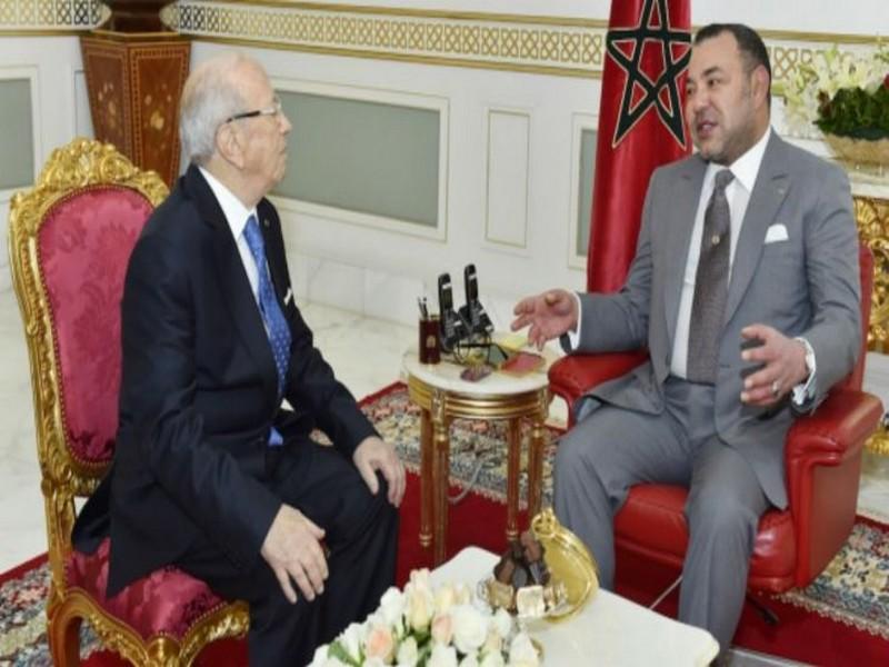 Décès de Béji Caïd Essebsi : Les condoléances du Roi au président de l’Assemblée des Repré