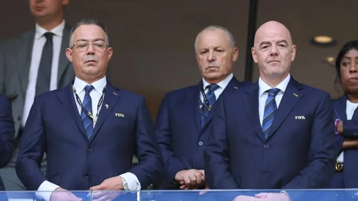 ALERTE TSGJB - FIFA : Fouzi Lekjaa et cinq fédérations arabes soutiennent Gianni Infantino
