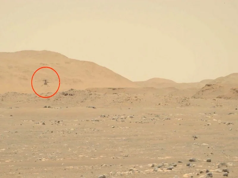 L’hélico Ingenuity a dépassé les espérances lors de son troisième vol sur Mars