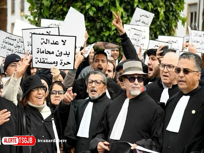 ALERTE TSGJB Loi 66.23 : le boycott des avocats fragilise l’unite du barreau au Maroc