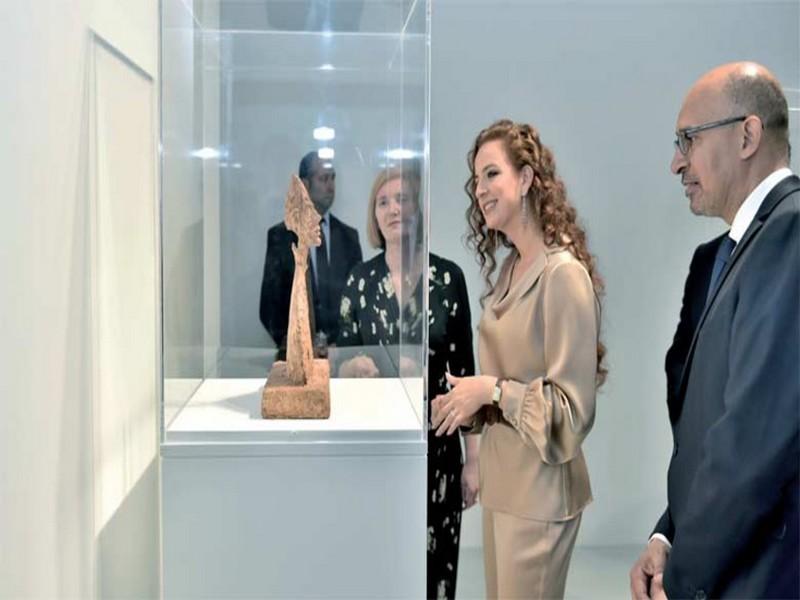 La Princesse Lalla Salma inaugure à Rabat l’exposition rétrospective d’Alberto Giacometti