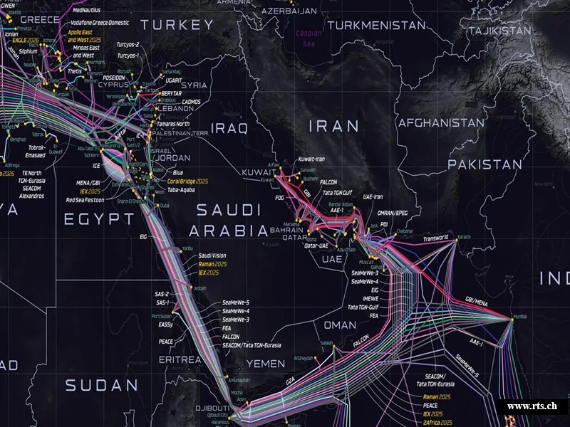 ALERTE TSGJB: Detroit d’Ormuz : l’Iran menace les cables sous-marins et le trafic internet mondial 