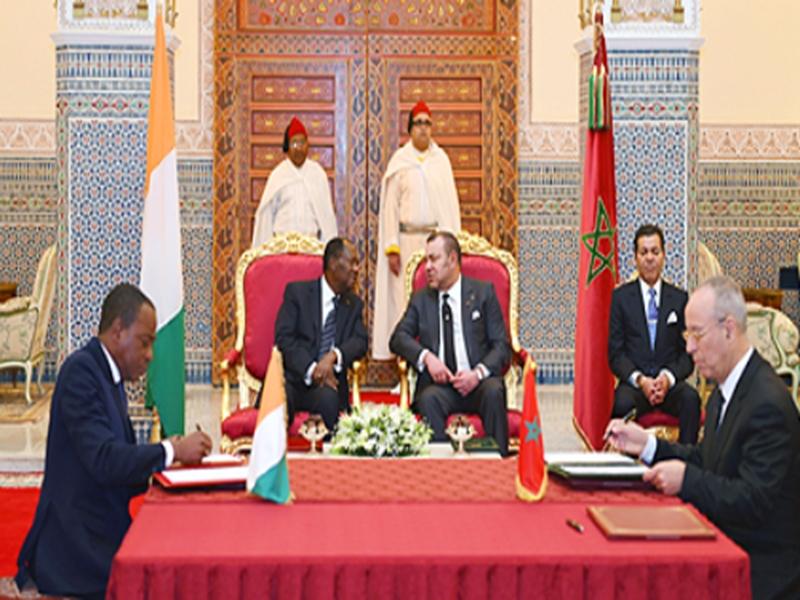 Maroc – Côte d'Ivoire : 14 conventions de partenariat économique public-privé et privé-privé signées