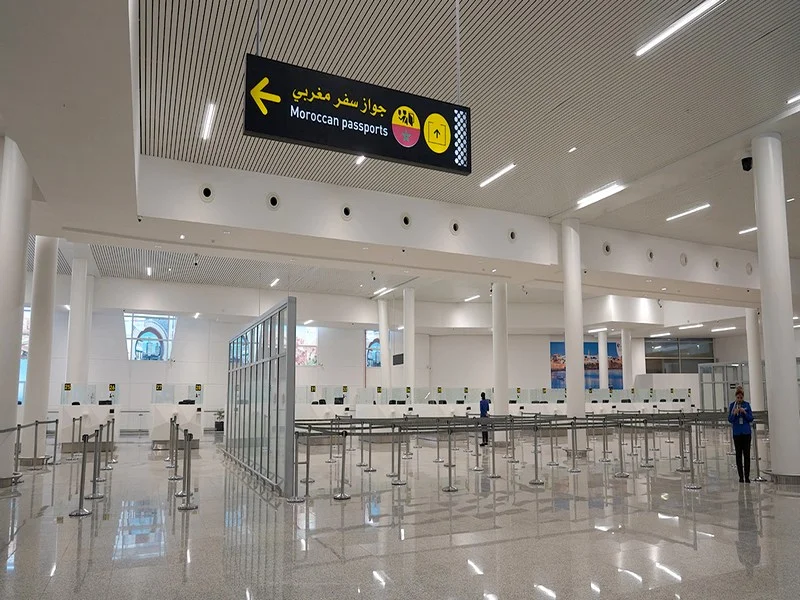 Aéroport Casablanca Mohammed V : mise en service d’une nouvelle Zone Arrivée