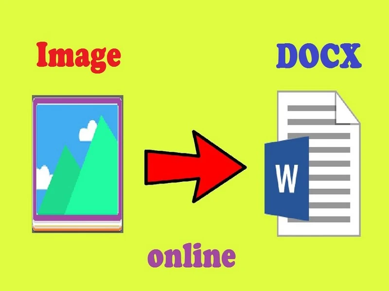 Comment convertir une IMAGE en DOCUMENT Word MODIFIABLE