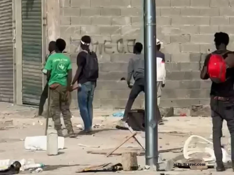 Violences à Aïn Harrouda : affrontements entre migrantsx