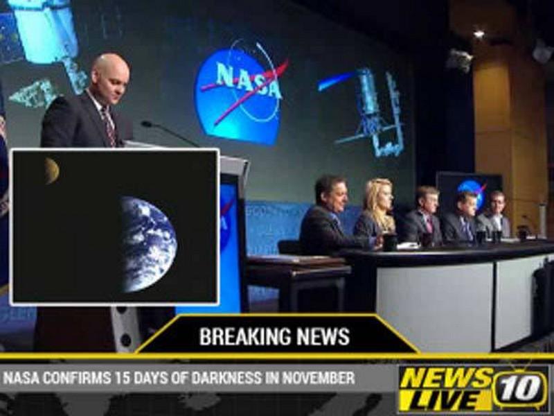La NASA la confirmé, la Terre passera à travers une phase d’obscurité complète pendant 5 jours