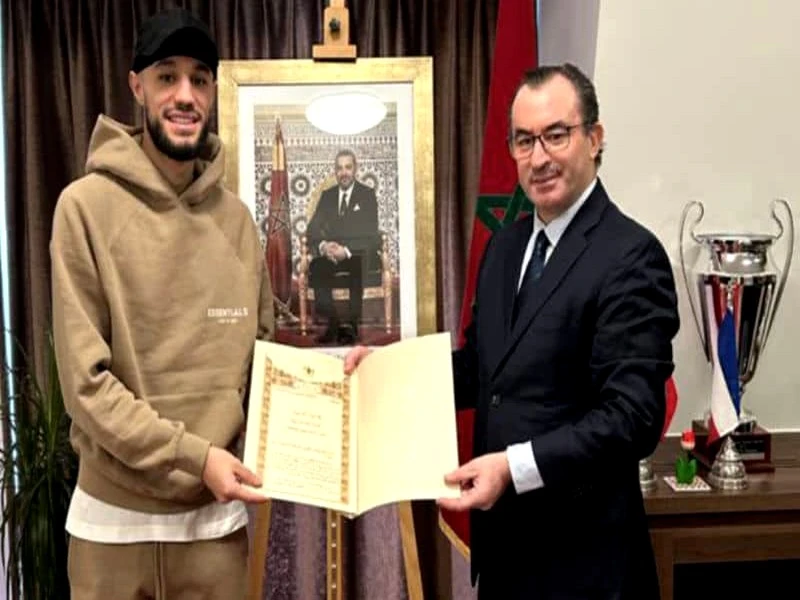 #Maroc_Foot: #Noussair_Mazraoui a reçu une lettre du Roi Mohammed VI