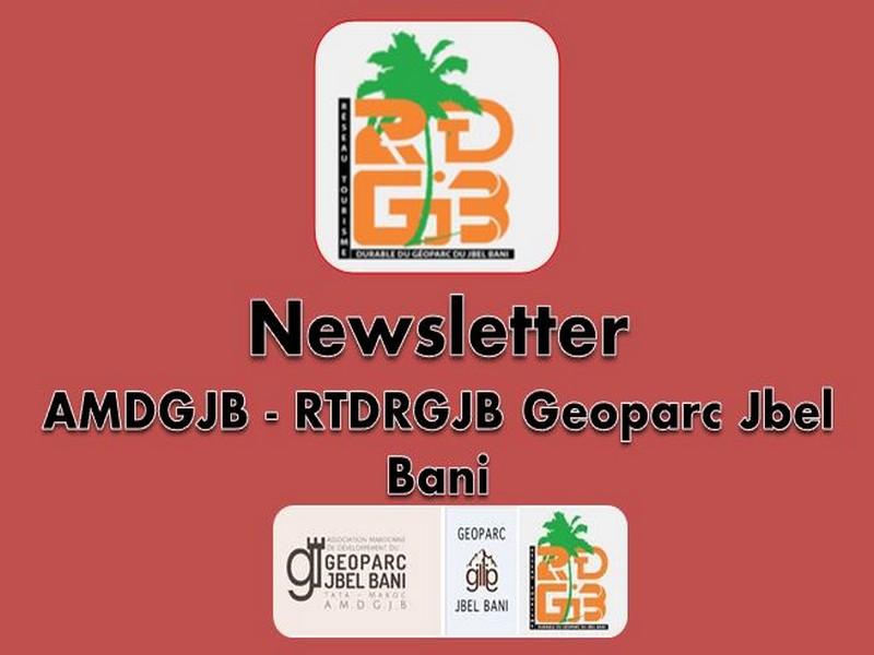 Newsletter AMDGJB - RTDRGJB Geoparc jbel bani