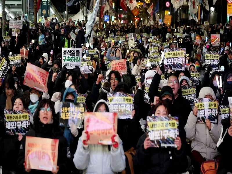 Crise en Corée du Sud : manifestations après l'échec d'une arrestation