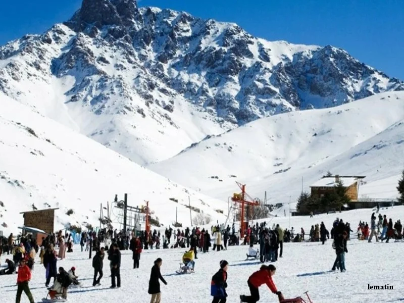 Oukaïmeden sous la neige : la station de ski du Haut Atlas relance le tourisme hivernal 