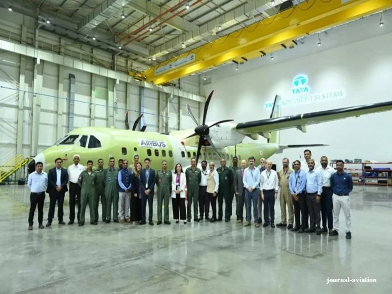 Inde : premier avion militaire C295 assemble localement dans le cadre du programme Make in India 