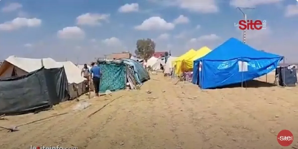 Séisme d’Al Haouz : plusieurs tentes installées pour protéger les sinistrés du froid et de la pluie