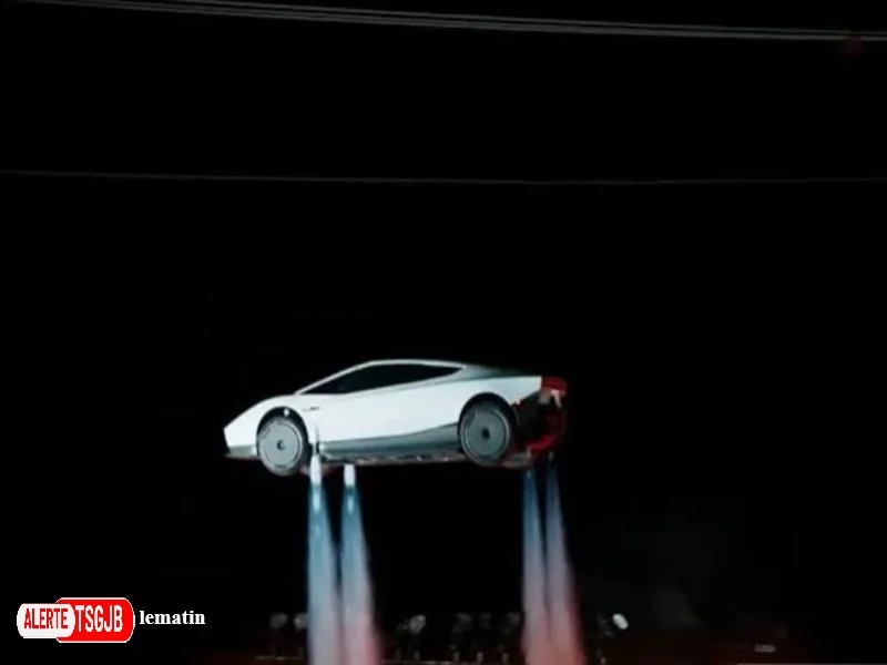 ALERTE TSGJB Tesla Roadster 2028 : une voiture electrique volante equipee de propulseurs SpaceX