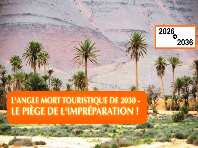 L'ANGLE MORT TOURISTIQUE DE 2030 - LE PIEGE DE L’IMPREPARATION !