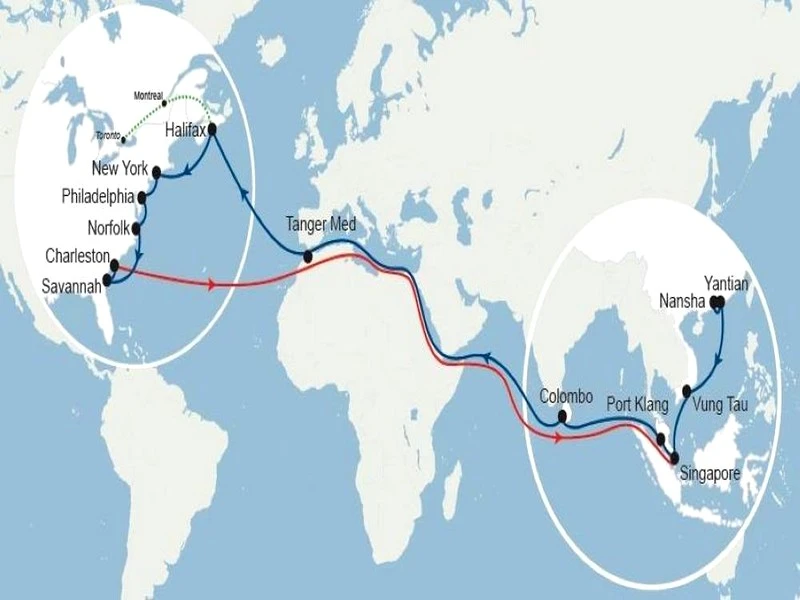 Transport maritime : CMA-CGM lance une ligne saisonnière reliant le Maroc à l'Amérique et l'Asie