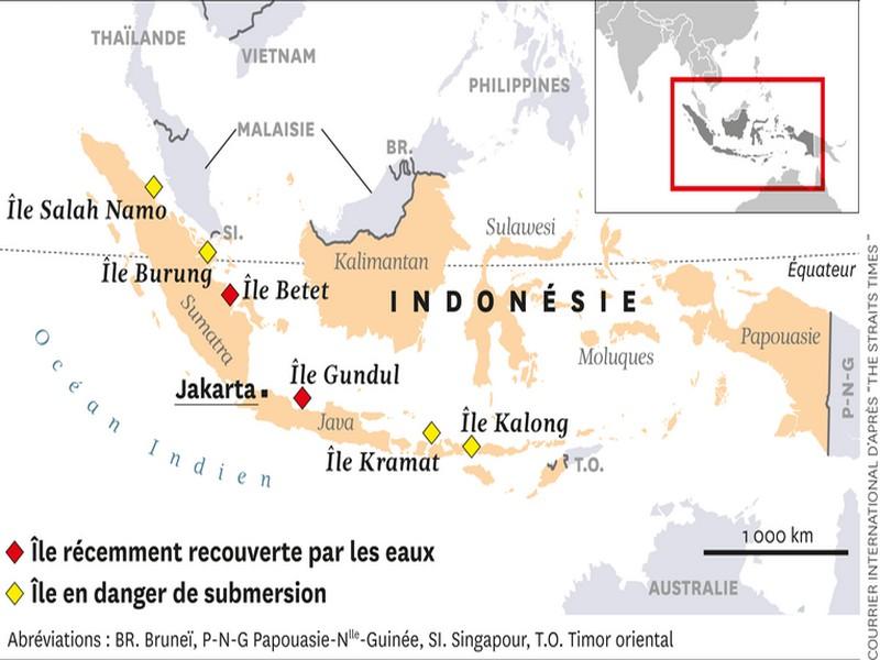 Environnement. En Indonésie, la mer monte et les îles disparaissent 
