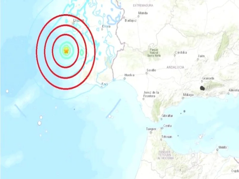 Séisme de 5,4 Magnitude au Large du Portugal : Impacts au Maroc et Renforcement des Mesures de Prévention