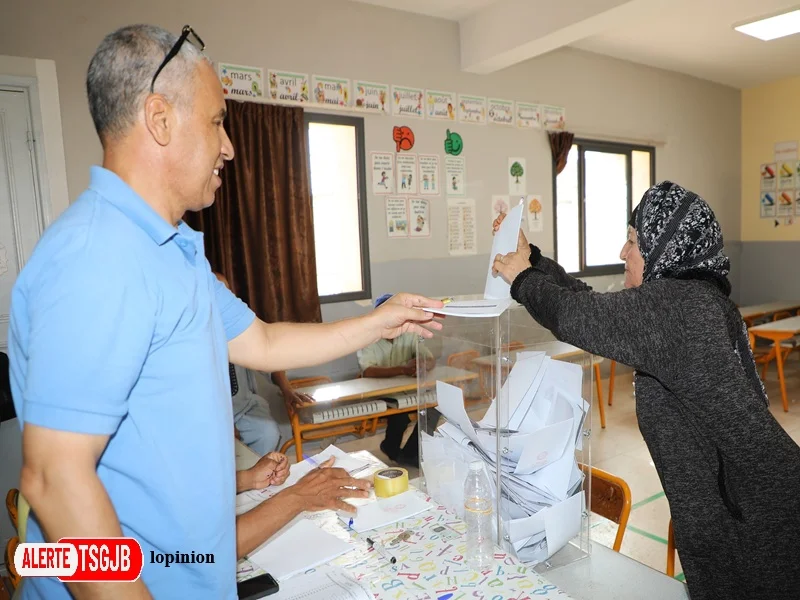 ALERTE TSGJB Elections legislatives au Maroc : participation a 38,02 %