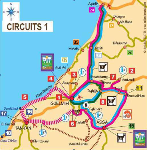 Circuits Ksars & Agadirs du Sud