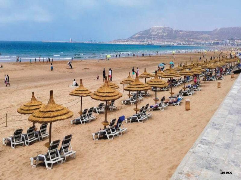 Tourisme a Agadir en 2025 : 1,5 million de visiteurs et un taux d’occupation record de 66%,