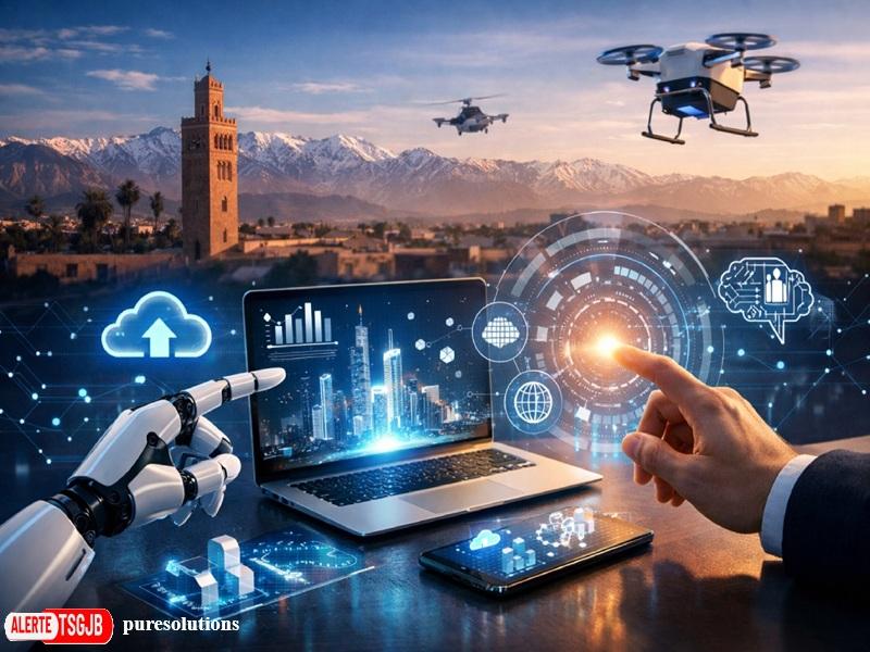 ALERTE TSGJB Tendances IT 2026 : IA, cybersecurite et cloud au service des entreprises marocaines