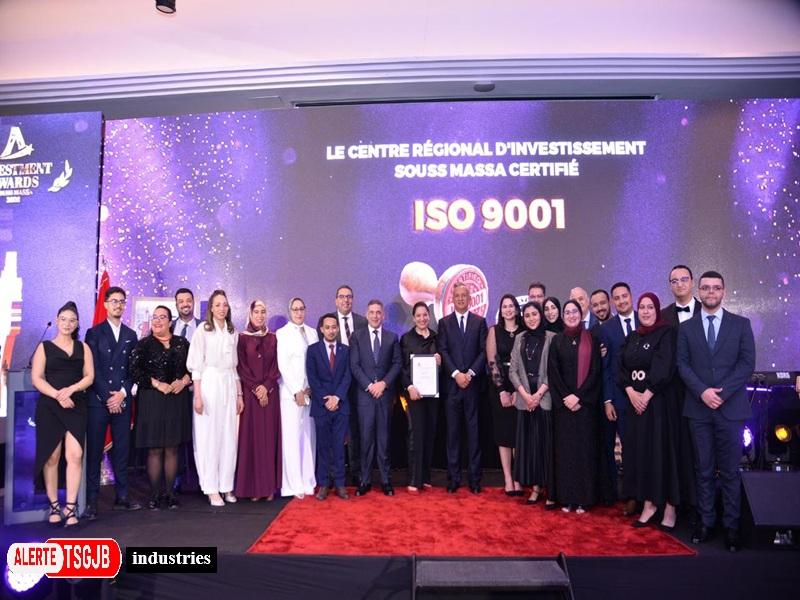 ALERTE TSGJB Souss-Massa Investment Awards : le CRI recompense les investisseurs et entreprises