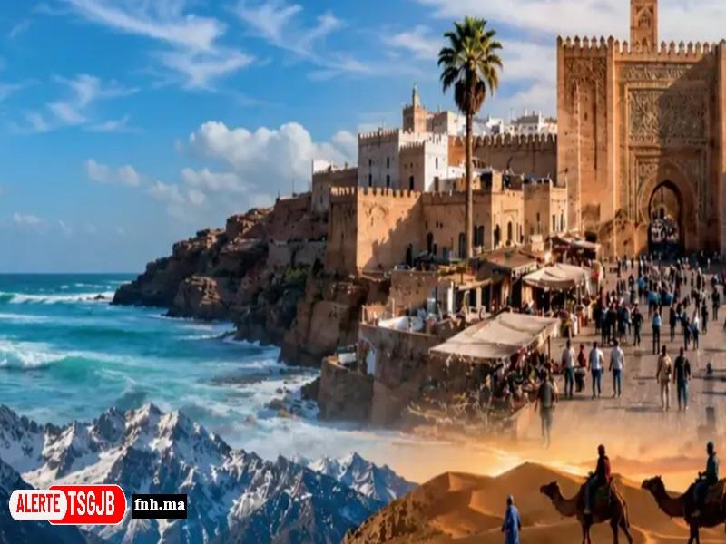 ALERTE TSGJB Tourisme au Maroc : 19,8 millions de visiteurs en 2025, cap sur 2030