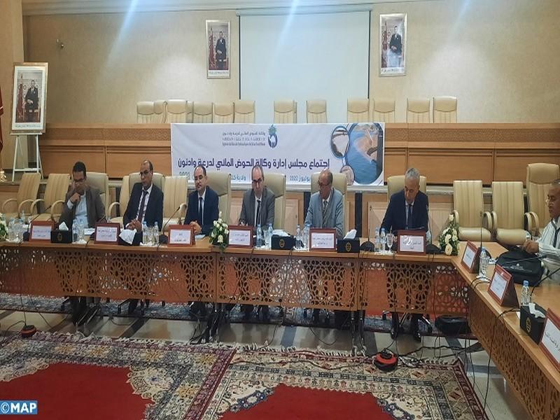 Guelmim : l’Agence du Bassin Hydraulique du Draâ-Oued Noun tient son Conseil d’Administration 