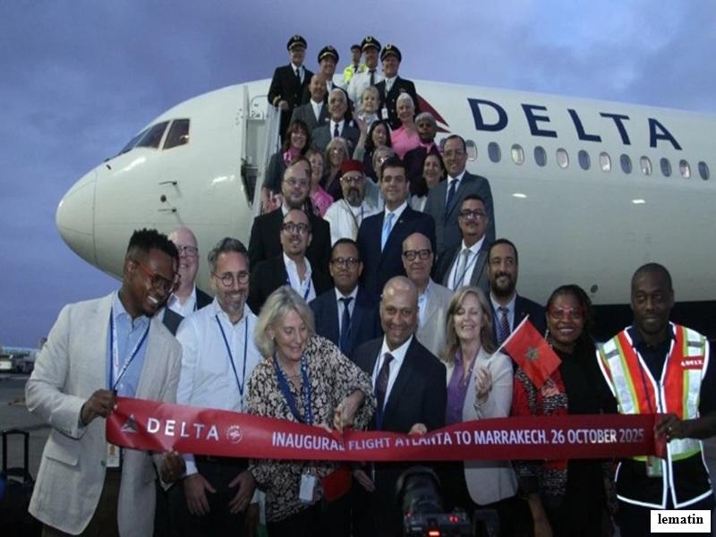 Marrakech-Atlanta : nouvelle ligne directe Delta Air Lines