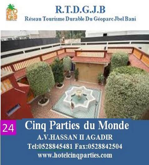 CINQ PARTIES DU MONDE 