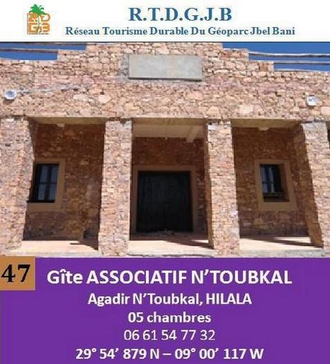 Gîte ASSOCIATIF N’TOUBKAL