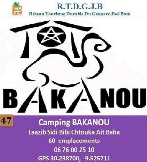 Camping BAKANOU